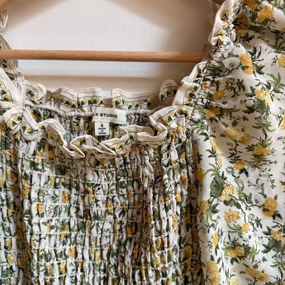 Max Studio | Floral Puff Sleeve Blouse | Small | NWOT - Picture 3 of 5